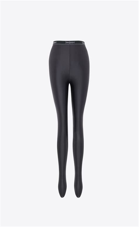 ysl leggins|Saint Laurent Tights in Shiny Jersey .